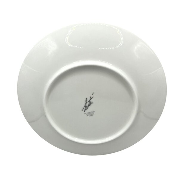 The Numerals 4 Bone China 9" Plate By Noritake Japan 1986 C269 - Picture 3 of 4